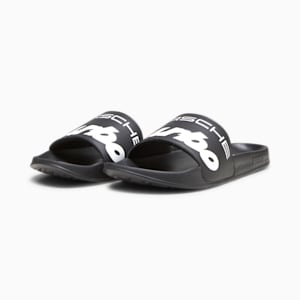 Porsche Legacy Leadcat 2.0 Unisex Slides, PUMA Black-PUMA White, extralarge-IND