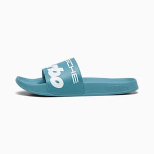 Porsche Legacy Leadcat 2.0 Unisex Slides, Bold Blue-PUMA White, extralarge-IND