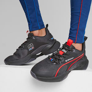 Tenis BMW M Motorsport LGND Renegade Garage Crews para Hombre, PUMA Black-Dark Coal, extralarge