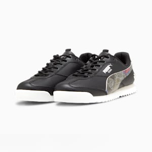 Tenis casuales BMW M Motorsport Roma para hombre, PUMA Black, extralarge