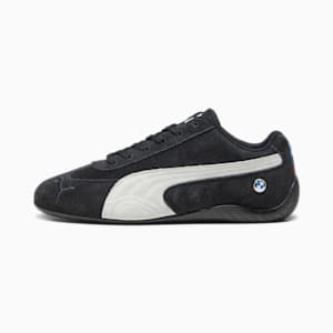 BMW M Motorsport Men's Speedcat Sneakers, Cheap Jmksport Jordan Outlet Black-Cheap Jmksport Jordan Outlet White, extralarge