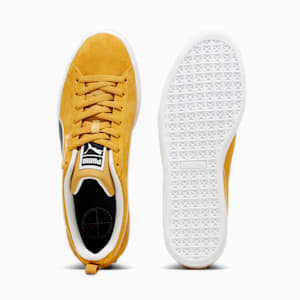 BWW M Motorsport Men's Suede Sneakers, Amber-PUMA Black-Puma White, extralarge