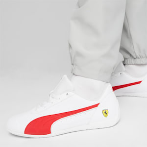 Scuderia Ferrari Neo Cat Unisex Driving Shoes, PUMA White-Rosso Corsa, extralarge-IND