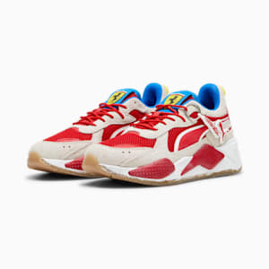 Scuderia Ferrari x Joshua Vides RS-X Unisex Sneakers, Rosso Corsa-Frosted Ivory, extralarge-IND