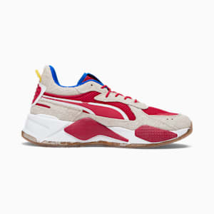 SCUDERIA FERRARI x JOSHUA VIDES RS-X Men's Sneakers, Lacoste Challenge Vita sneakers i läder, extralarge