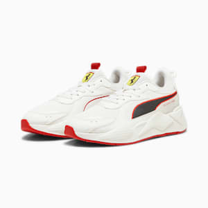 Scuderia Ferrari RS-X Sneakers, Warm White-Rosso Corsa, extralarge