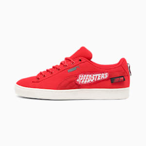 Scuderia Ferrari Clyde Garage Crews Sneakers, Rosso Corsa-Warm White, extralarge