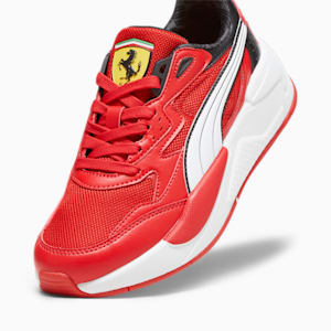 Scuderia Ferrari X-Ray Speed Youth Driving Shoes, Rosso Corsa-PUMA White, extralarge-GBR