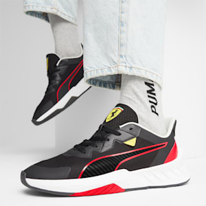 Scuderia Ferrari Maco SL 2.0 Driving Shoes, PUMA Black-Rosso Corsa-PUMA White, extralarge-IND