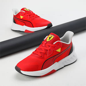 Scuderia Ferrari Maco SL 2.0 Unisex Driving Shoes, Rosso Corsa-PUMA White, extralarge-IND