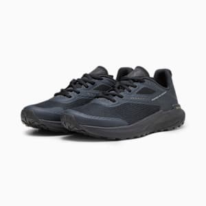 Porsche Design NITRO Men's Trail Shoe, Jet Black-Jet Black, extralarge-GBR