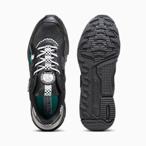 Mercedes-AMG Petronas Motorsport Mirage Sport Asphalt Unisex Sneakers, PUMA Black-Spectra Green, extralarge-IND