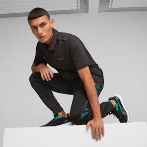 Mercedes-AMG PETRONAS IONICspeed Unisex Driving Shoes, PUMA Black-Spectra Green-PUMA White, extralarge-IND