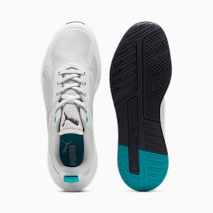 Mercedes-AMG PETRONAS IONICspeed Driving Shoes, Feather Gray-Sheen Green, extralarge