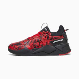 メンズ メルセデス MAPF1 AMG RS-X カモ スニーカー, Fast Red-PUMA Black, extralarge-JPN