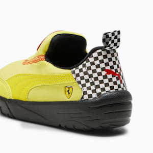 Scuderia Ferrari Bao Kart Kid's Driving Shoes, Spectra Yellow-PUMA Black, extralarge-IND