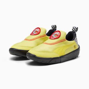 Scuderia Ferrari Bao Kart Kid's Driving Shoes, Spectra Yellow-PUMA Black, extralarge-IND