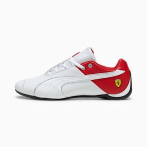 Scuderia Ferrari Future Cat OG Motorsport Shoes, PUMA White-Rosso Corsa, extralarge