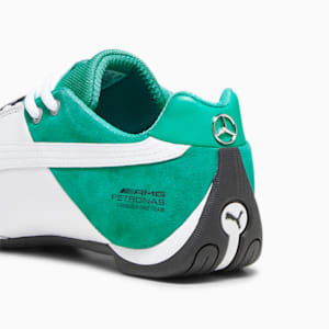 Zapatos Mercedes-AMG PETRONAS F1 Future Cat OG de hombre, PUMA White-PUMA White-Spectra Green, extragrande