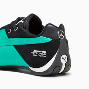 Mercedes-AMG PETRONAS F1 Future Cat OG Men's Shoes, Spectra Green-PUMA Black-Puma Black, extralarge