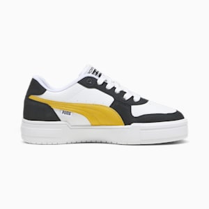 Porsche Legacy CA Pro Motorsport Unisex Sneakers, PUMA Black-Lemon Chrome-PUMA White, extralarge-IND