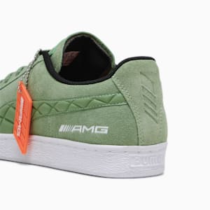 Mercedes-AMG Suede Men's Sneakers, Light Mint-PUMA Black-PUMA White, extralarge