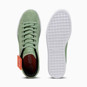 Tenis Mercedes-AMG Suede para hombre, Light Mint-PUMA Black-PUMA White, extralarge