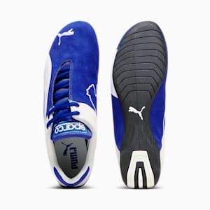 PUMA x SPARCO Future Cat OG Driving Shoes, Reflex Blue C-PUMA White-Sedate Gray, extralarge