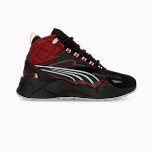 Scuderia Ferrari RS-X Mid Motorsport Sneakers, PUMA Black-Intense Red-Frosted Dew, extralarge-IND