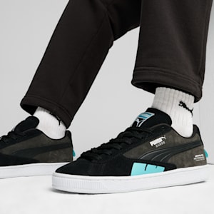 Mens PUMA Suede Classic XXI Athletic Shoe - Black Monochrome