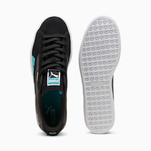 Mercedes AMG-Petronas F1® Suede Men's Sneakers, Cheap Erlebniswelt-fliegenfischen Jordan Outlet Black-Flat Dark Gray-Sheen Green, extralarge