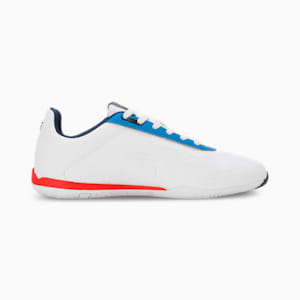BMW M Motorsport Tune Cat Driving Shoes, PUMA White-Cool Light Gray, extralarge-IND