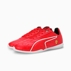 Scuderia Ferrari Tune Cat Motorsport Driving Shoes, Rosso Corsa-Rosso Corsa-PUMA White, extralarge-IND