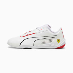 Chaussures Ferrari R-Cat Machina Homme, PUMA White-Rosso Corsa, extralarge