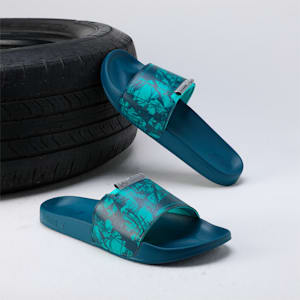 Mercedes-AMG Petronas Leadcat 2.0 Men's Slides, Ocean Tropic-Sheen Green, extralarge-IND