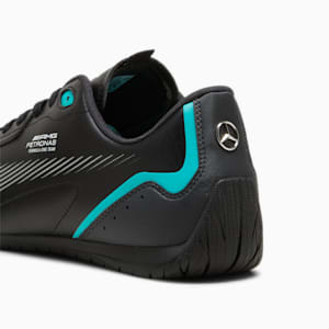 Mercedes-AMG Petronas F1® Neo Cat 2.0 Men's Driving Shoes, PUMA Black-Sheen Green, extralarge