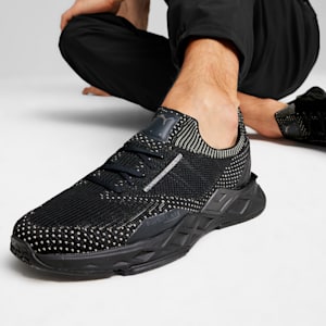 Porsche Design Кроссовки Puma на липучке, Jet Black-Asphalt, extralarge