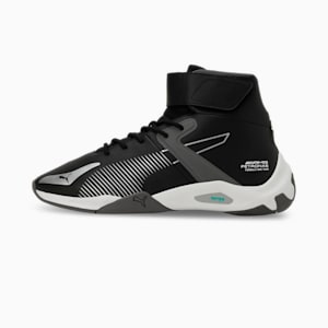 MAPF1 A3rokart Mid Men's Motorsport Sneakers, PUMA Black-Sheen Green, extralarge-IND