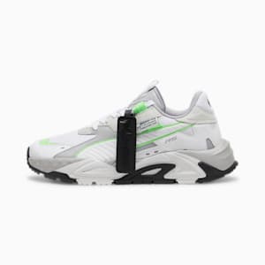 Mercedes AMG Petronas Formula 1® RS-Trck Unisex Shoes, Team Silver-PUMA White, extralarge-IND