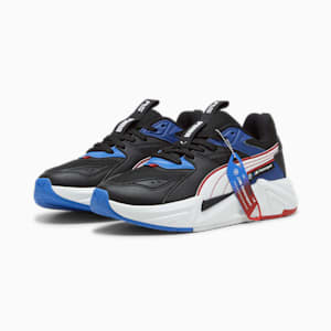 BMW MMS RS-Puls Women's Motorsport Sneakers, PUMA Black-PUMA White-Pro Blue, extralarge-IND