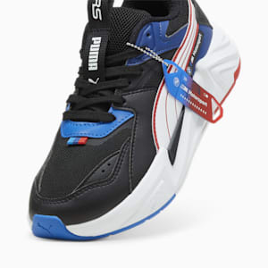 BMW MMS RS-Puls Women's Motorsport Sneakers, PUMA Black-PUMA White-Pro Blue, extralarge-IND