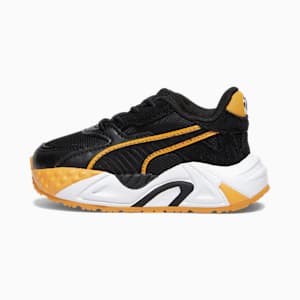 Tenis deportivos para bebés BMW M Motorsport RS-Trck, PUMA Black-Amber, extralarge