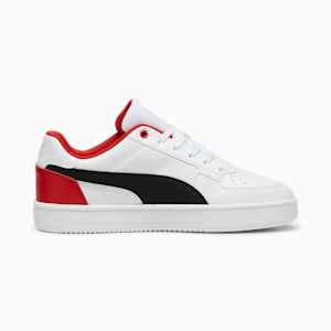 Scuderia Ferrari Caven 2.0 Men's Sneakers, PUMA White-PUMA Black-Rosso Corsa, extralarge