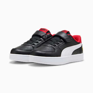 Sneakers à fermeture facile Caven 2.0 Scuderia Ferrari pour enfant, PUMA Black-PUMA White, extralarge