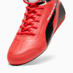 Zapatos de piloto Scuderia Ferrari Speedcat Pro Carlos Sainz PUMA Celebración del 75 aniversario para hombre, Rosso Corsa-PUMA Black, extralarge