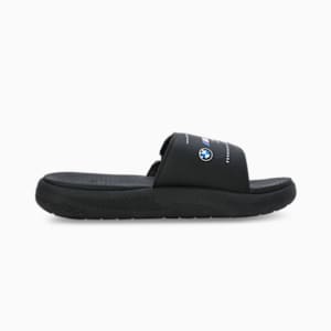 BMW M Motorsport Softride Youth Slides, PUMA Black, extralarge-IND