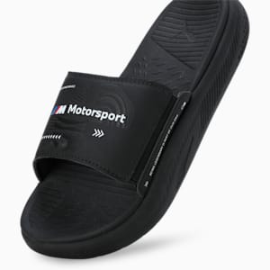 BMW M Motorsport Softride Youth Slides, PUMA Black, extralarge-IND