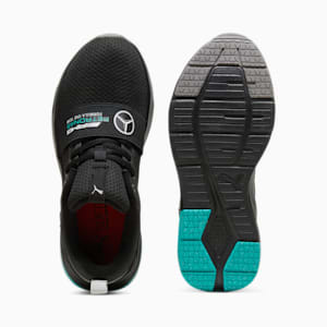 Mercedes AMG Petronas Formula 1 Wired Run Youth Sneakers, PUMA Black-PUMA Silver, extralarge-IND