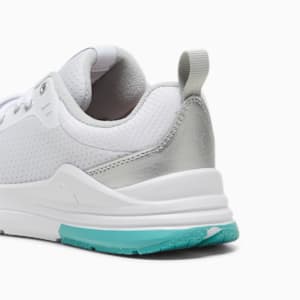 Mercedes AMG Petronas Formula 1 Wired Run Youth Sneakers, PUMA White-PUMA Silver, extralarge-IND