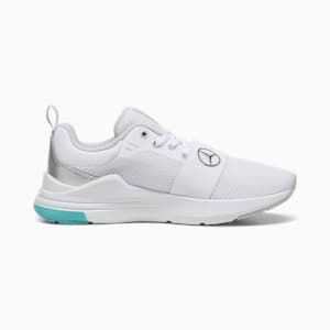 Mercedes AMG Petronas Formula 1 Wired Run Youth Sneakers, PUMA White-PUMA Silver, extralarge-IND